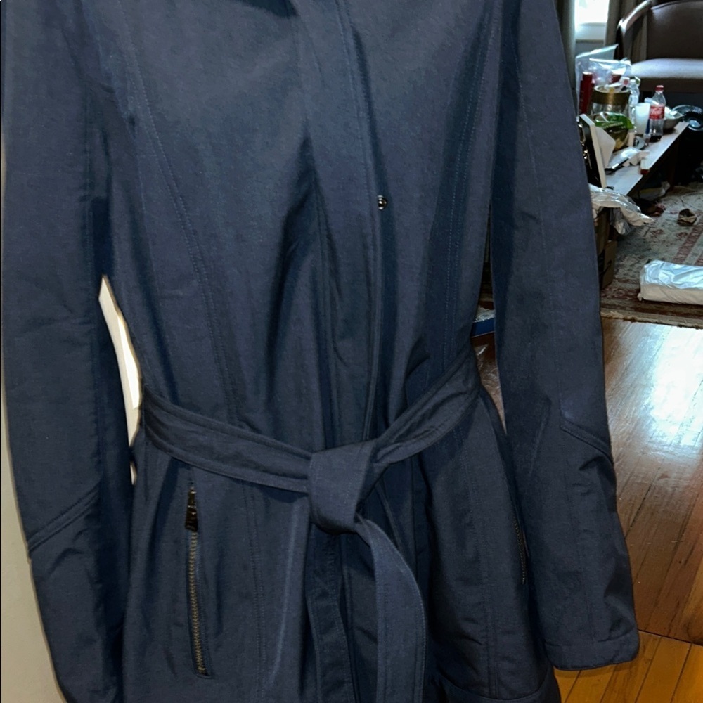 Pendleton Women's Dark Blue Trench Coat - Picture 7 of 11